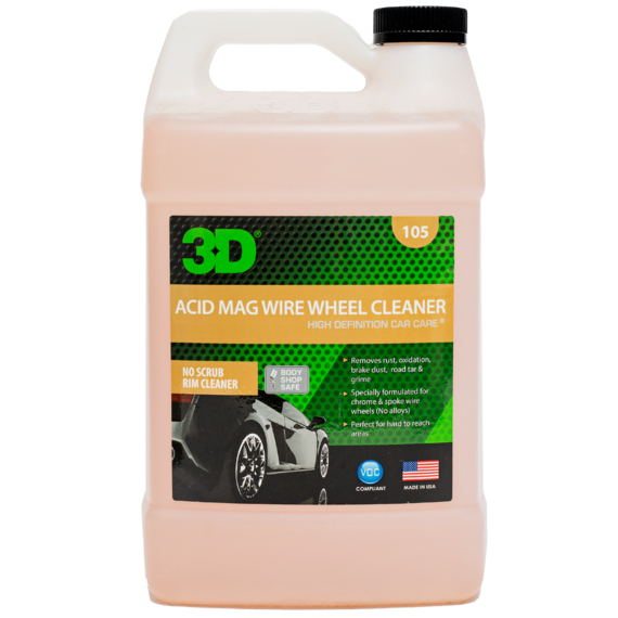 3D Очиститель дисков кислотный (концентрат) Acid Mag Wire 3,78л 105G01