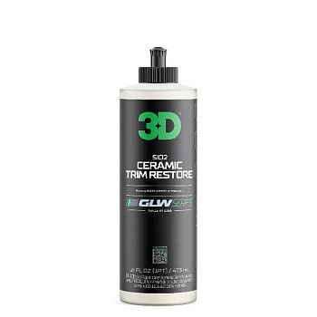 3D Реставратор пластика 0,48л с гидрофобным эффектом SIO2 CERAMIC TRIM RESTORE 345OZ16