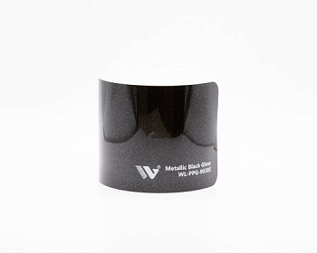 WL-PPF-G-90385 Metallic Black Gloss (Черный 203мкм) пленка полиуретан 1,52*18=27,36м2 APL0503001385 (Отрез)