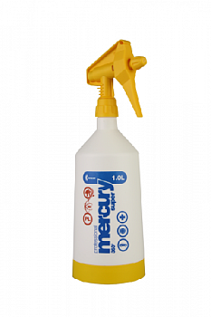 KWAZAR Опрыскиватель MERKURY PRO+объем 1,0л.ручной желтый MERKURY PRO+1Y
