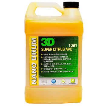 3D Очиститель-обезжириватель (универсальный-суперконцентрат) Super Citrus APC 3,78л 1091G01