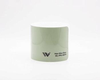 WL-PPF-G-90070 Pale Olive Gloss (Оливковый 190мкм) пленка полиуретан 1,52*18=27,36м2 APL0503001070 (Отрез)